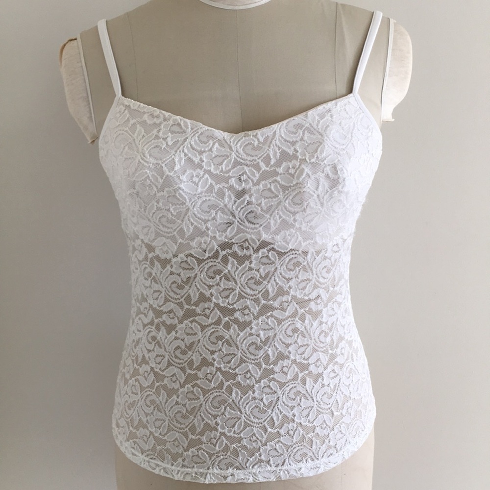 Lace Bra camisole tank top 38C